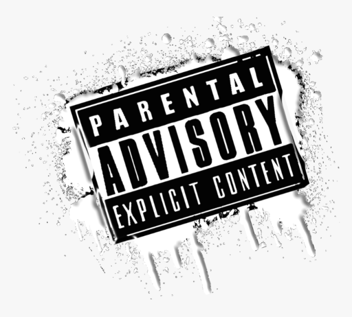 Parental explicit advisory kindpng Parental explicit advisory kindpng